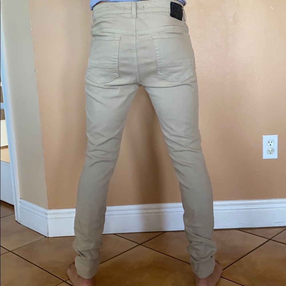 Pacsun Skinny Khaki Jeans - Picture 2 of 5